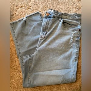 Sonoma size 16W wide leg jeans